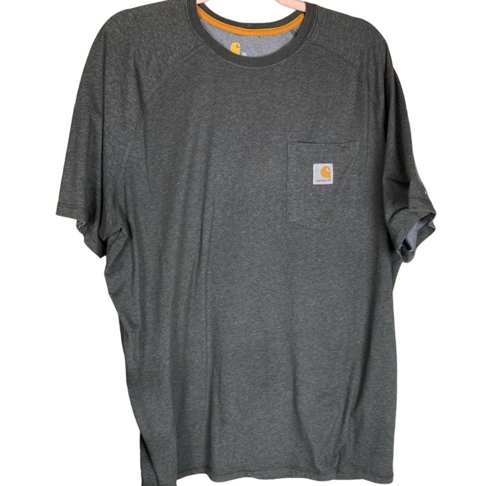 Carhartt Relaxed Pocket Tee Fit Dark Gray XL Men's Short Sleeve Shirt